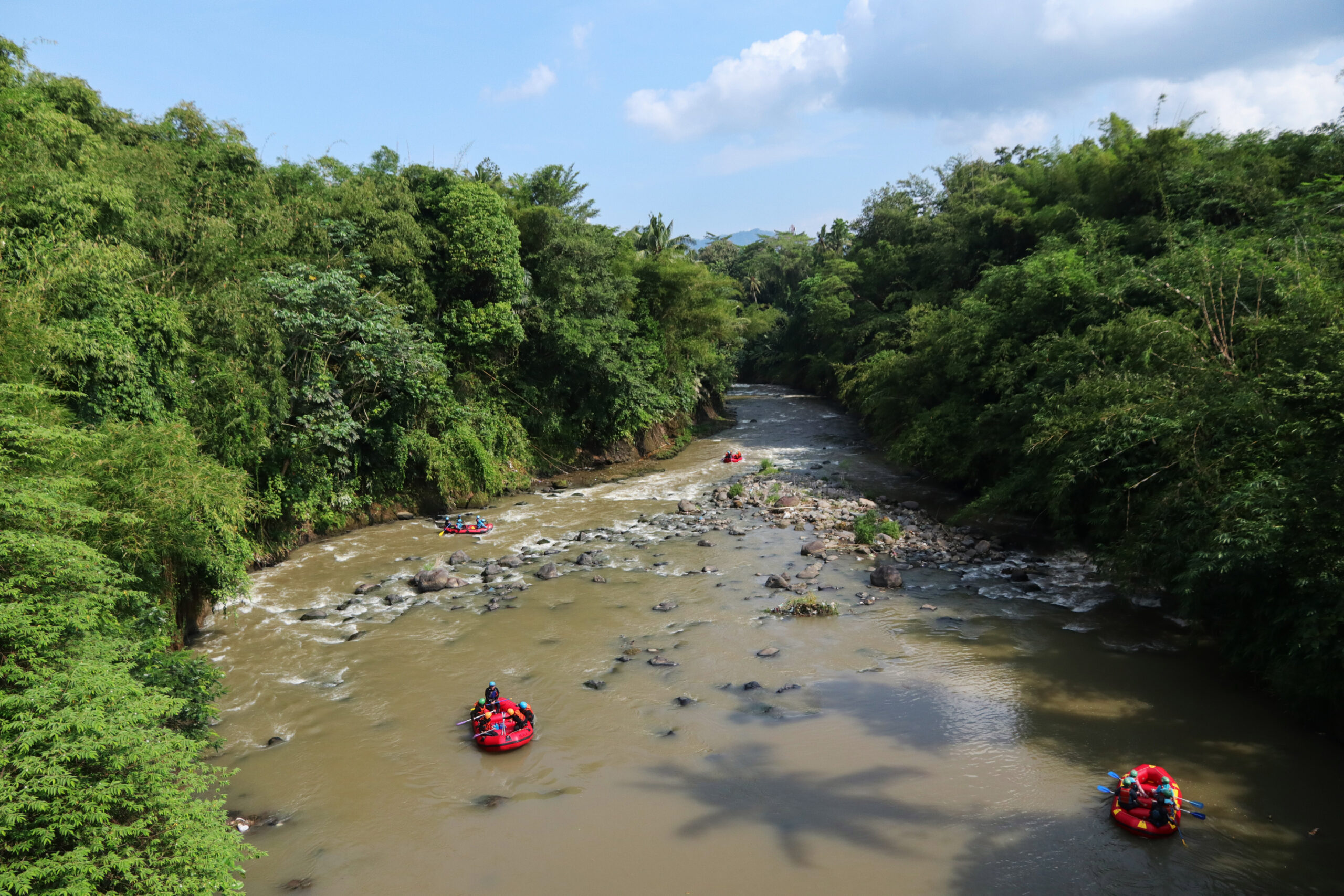 Rafting Sungai Elo Magelang