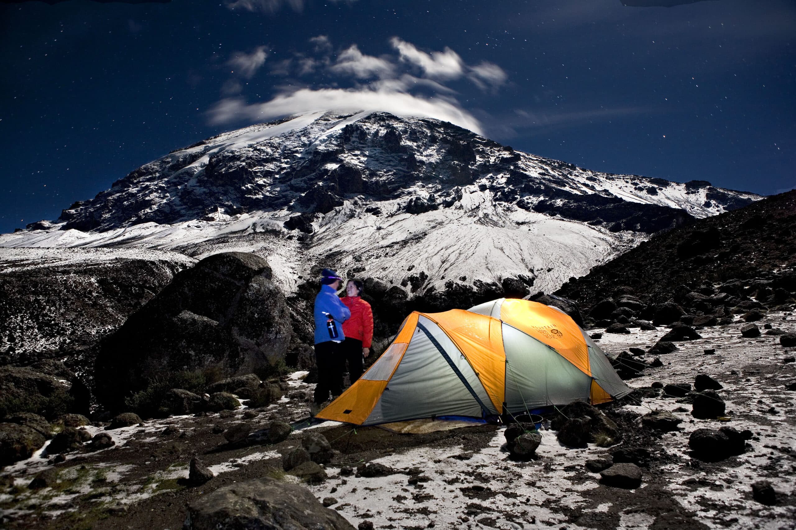 Climbing in Kilimanjaro